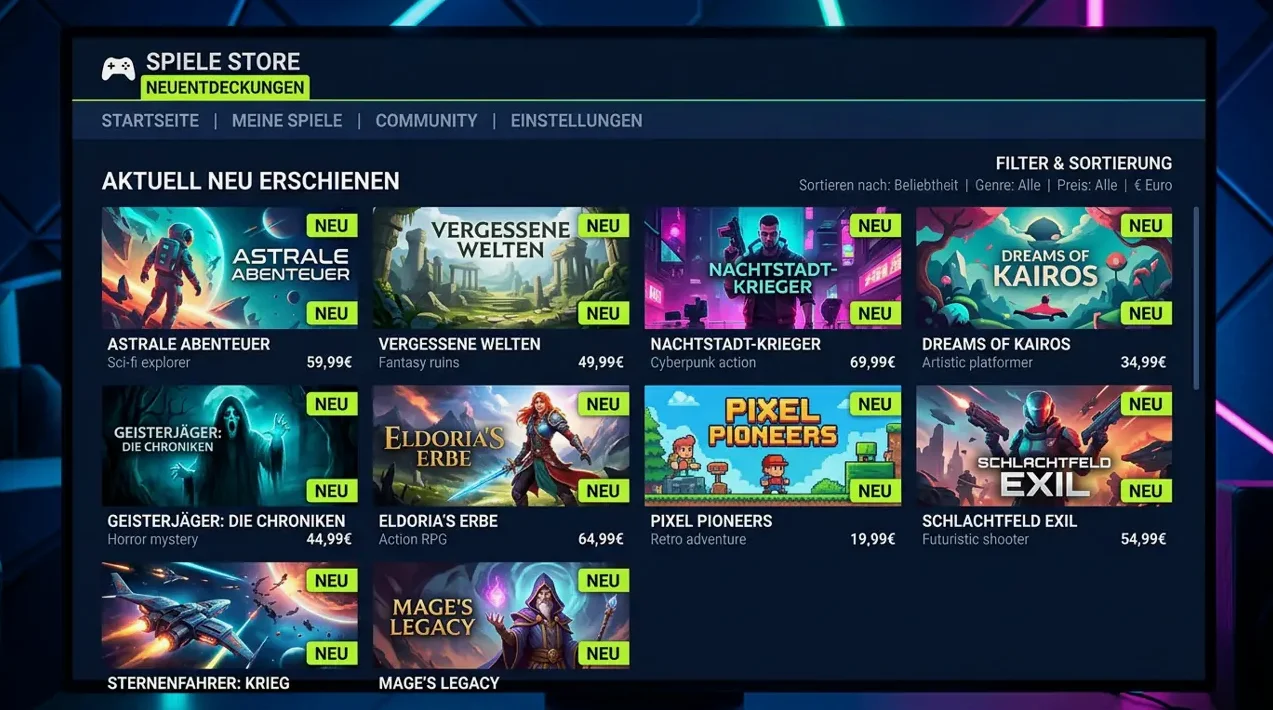 Neue Spiele & Crash Games · Vox